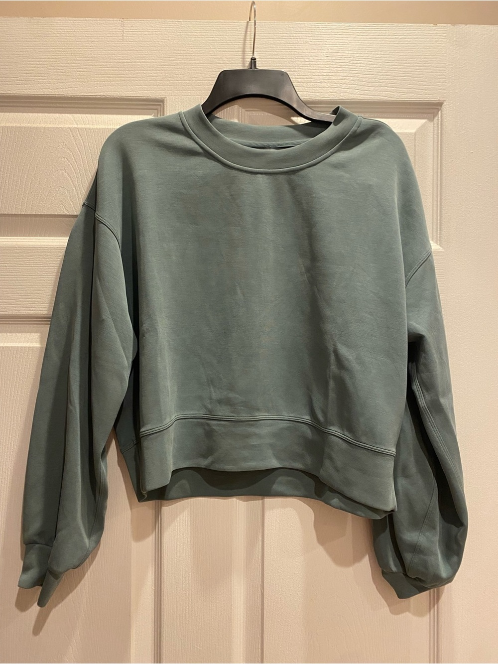 lululemon athletica Softstreme blue green Sweatshirt
